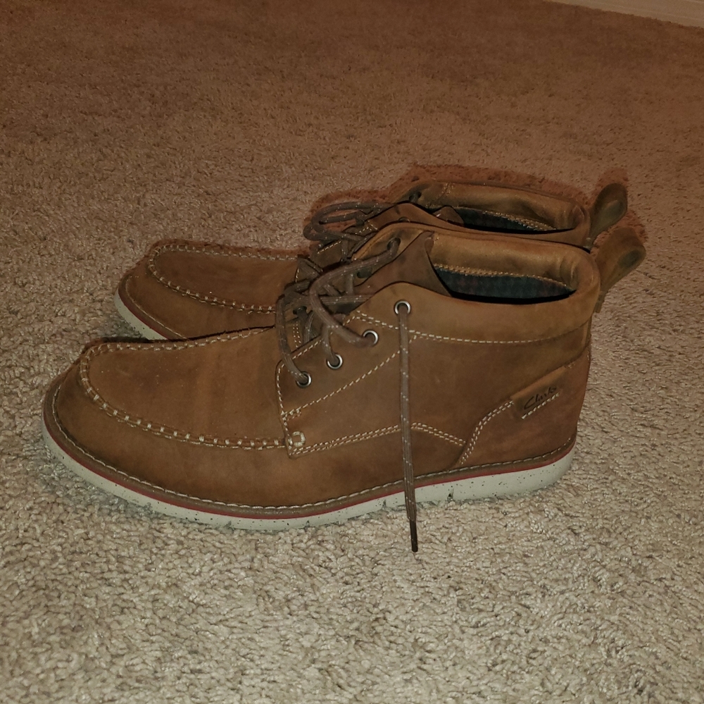 Clarks dress shoes boots. Brand New